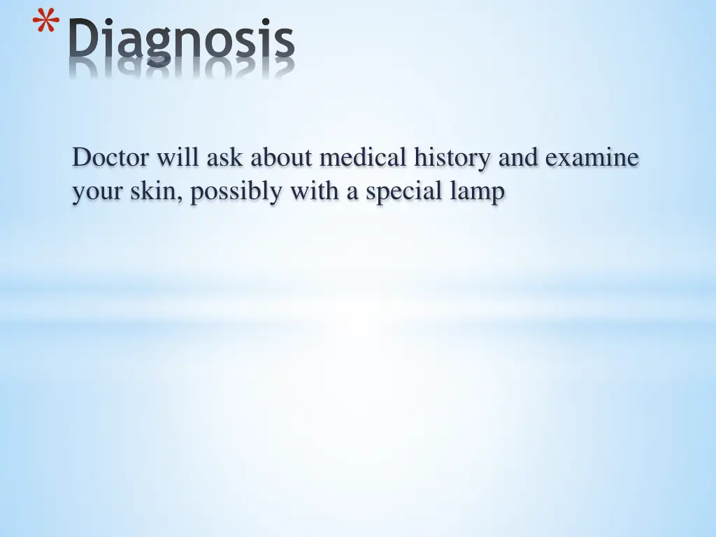 diagnosis