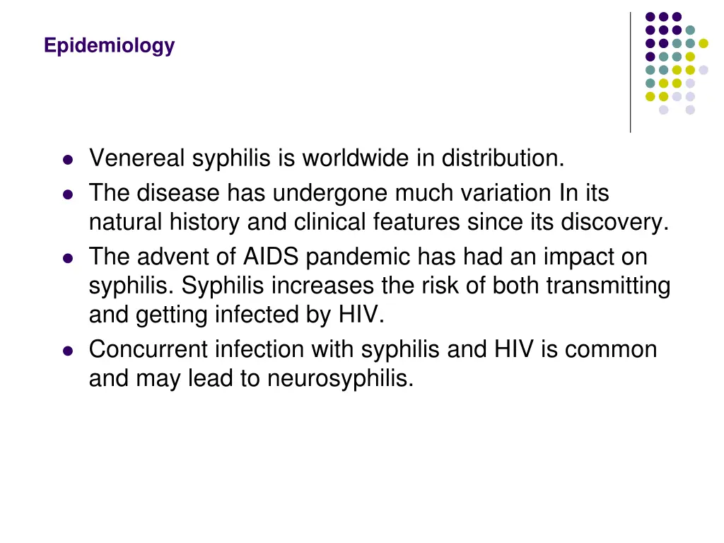 epidemiology