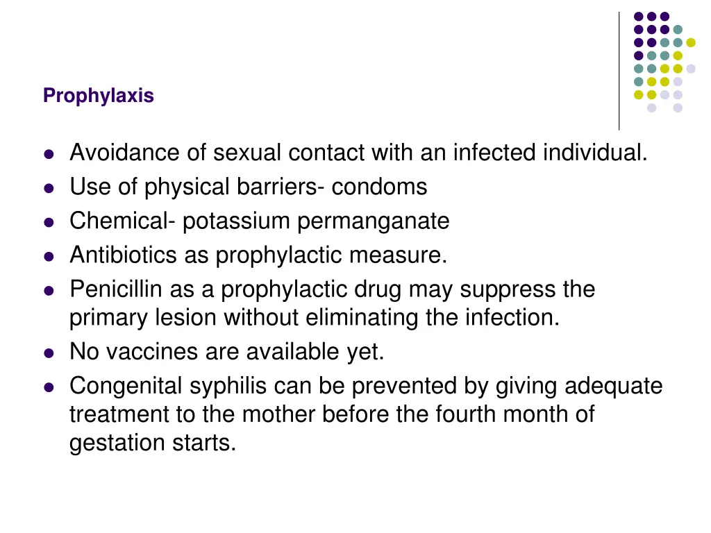 prophylaxis