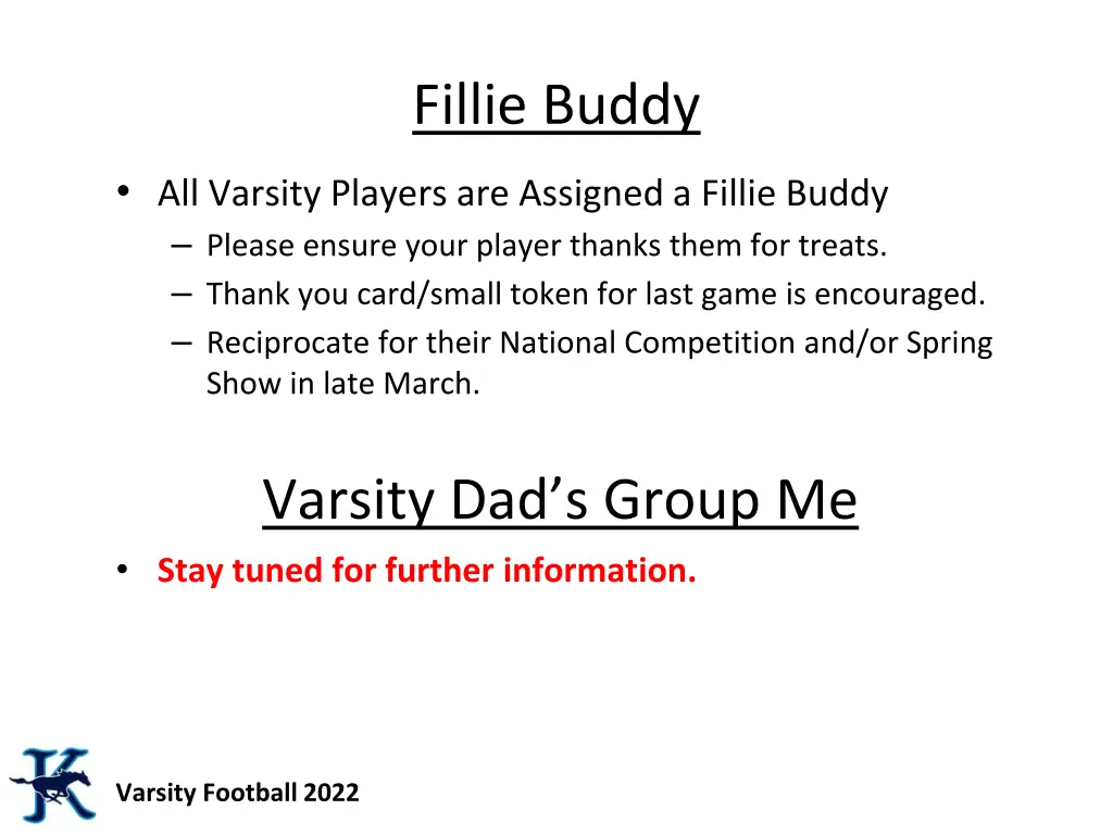 fillie buddy