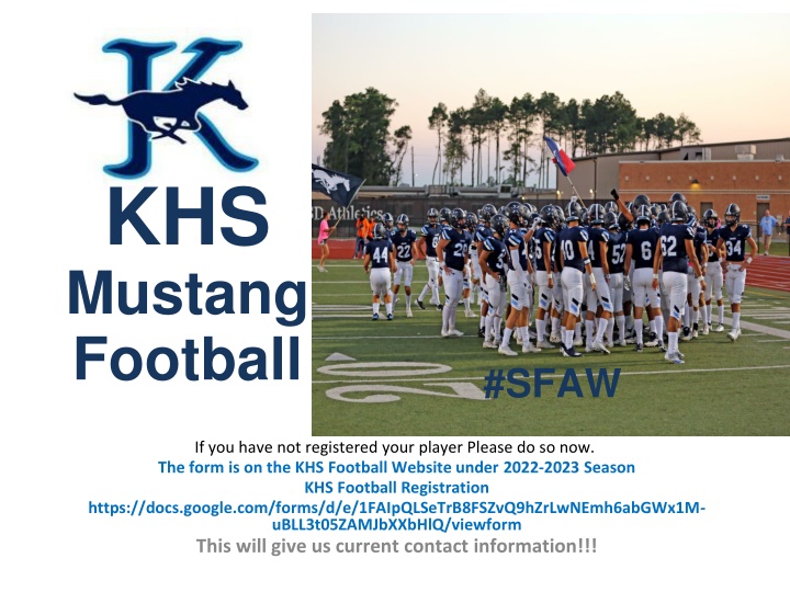 khs mustang football