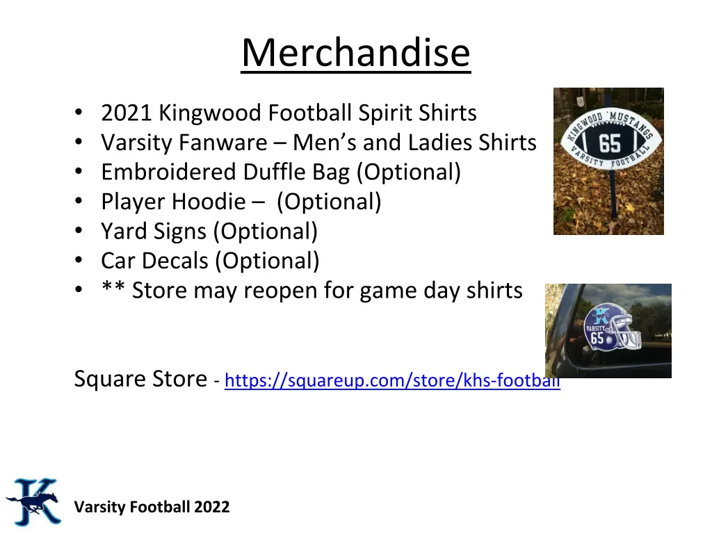 merchandise