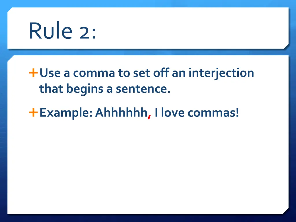 rule 2