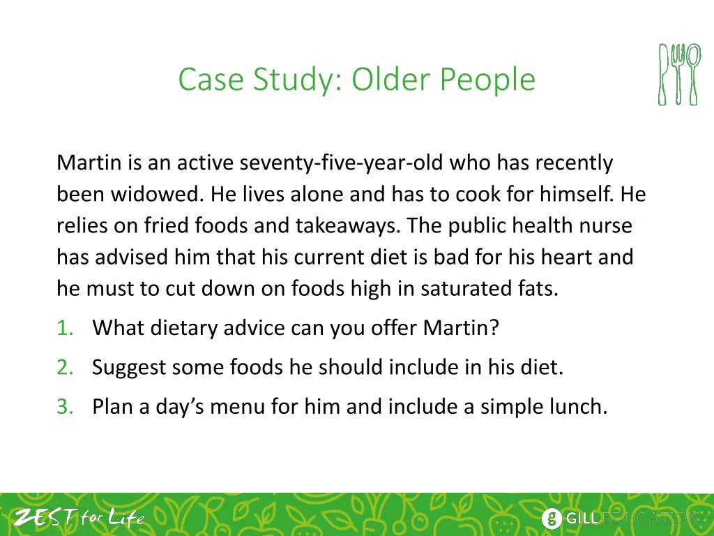 case study older people