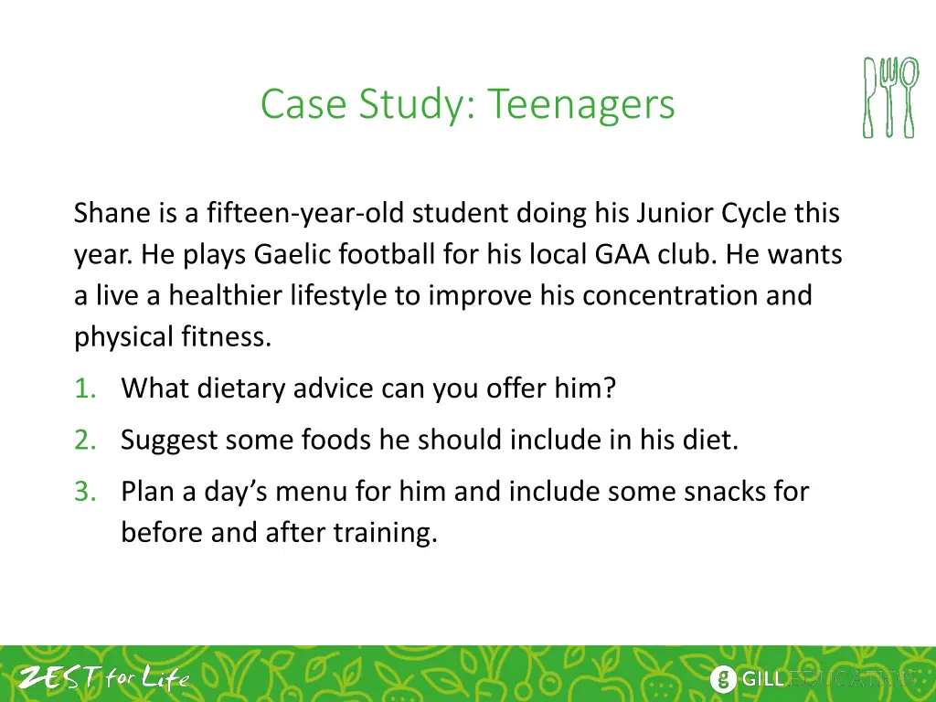 case study teenagers