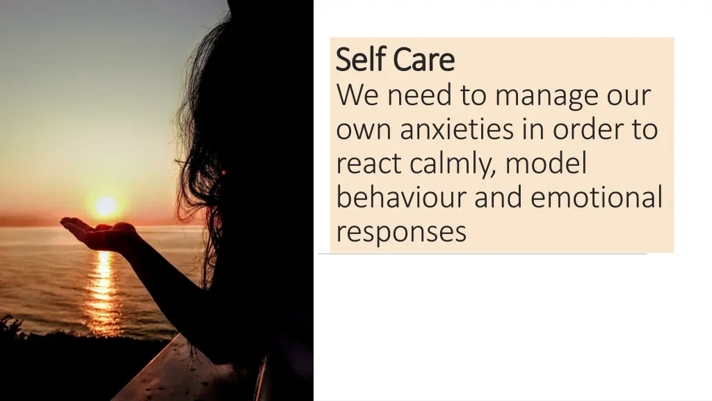 self care self care we need to manage