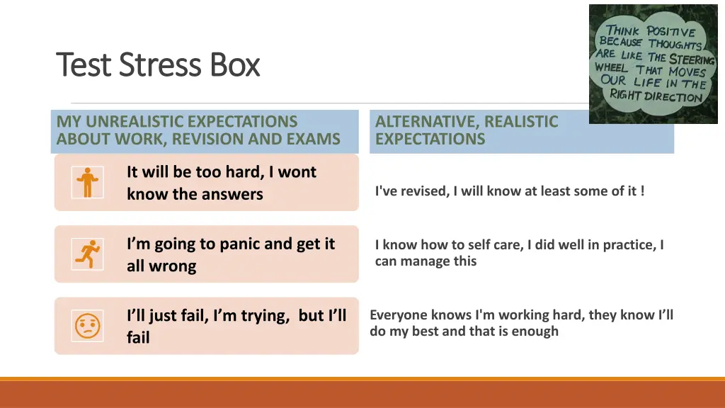 test stress box test stress box