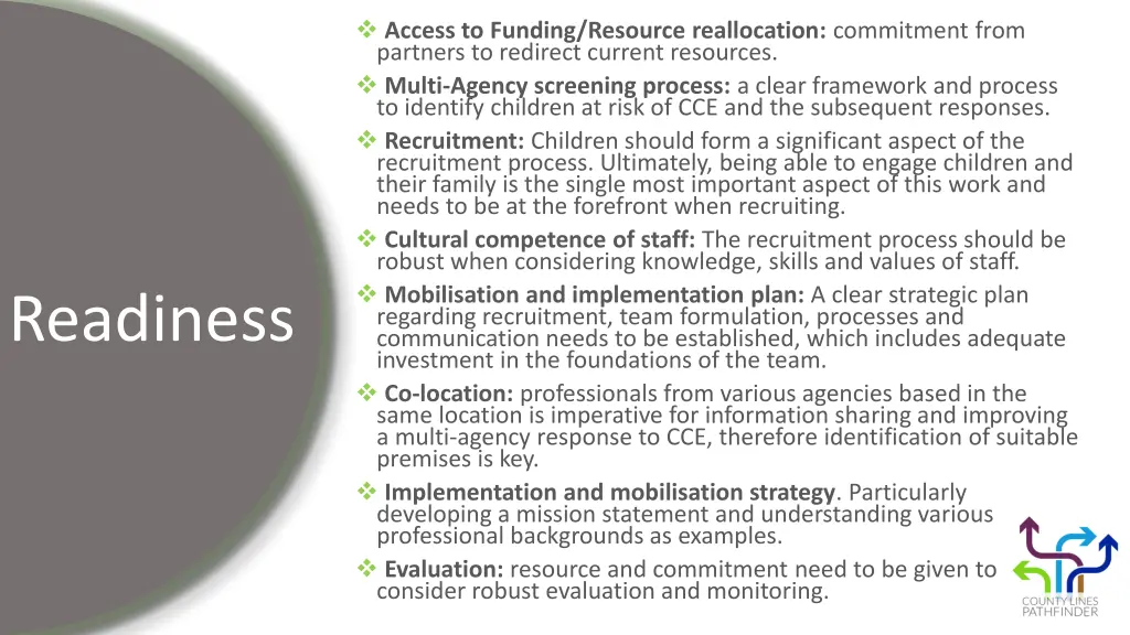 access to funding resource reallocation