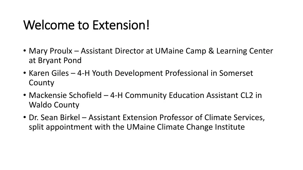 welcome to extension welcome to extension