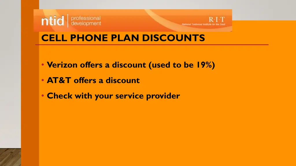 cell phone plan discounts