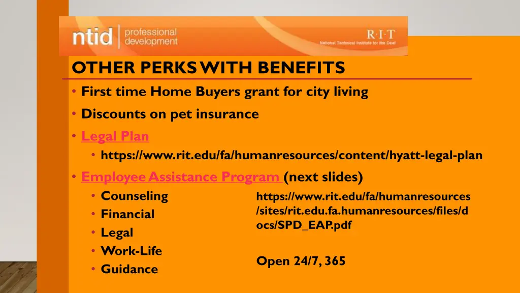 other perks with benefits first time home buyers