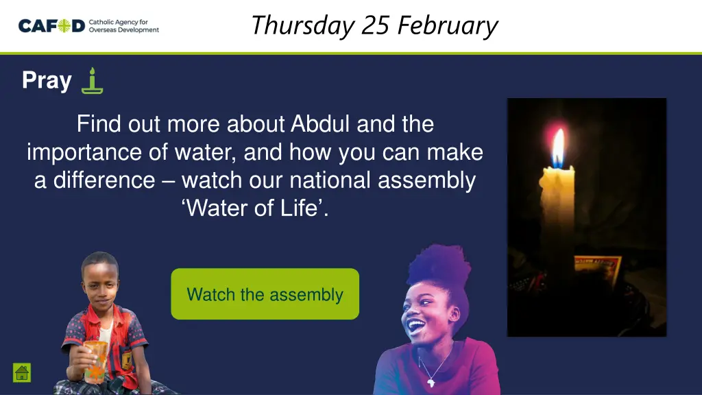 thursday 25 february