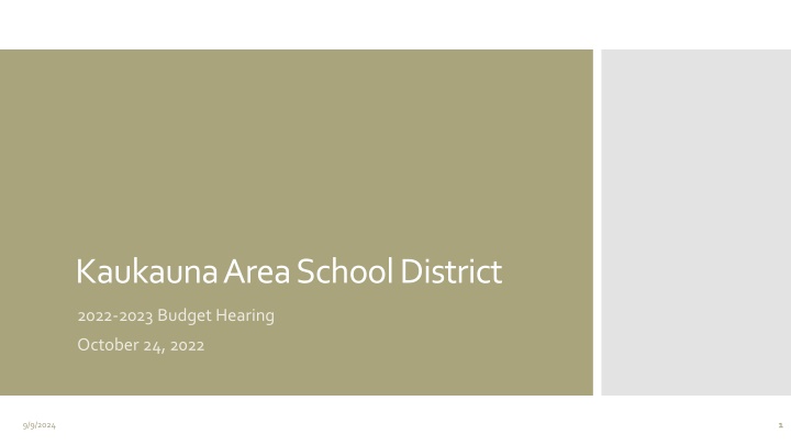 kaukauna area school district