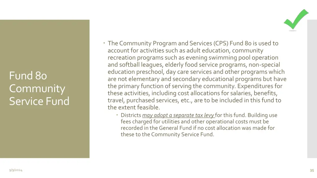 the community program and services cps fund