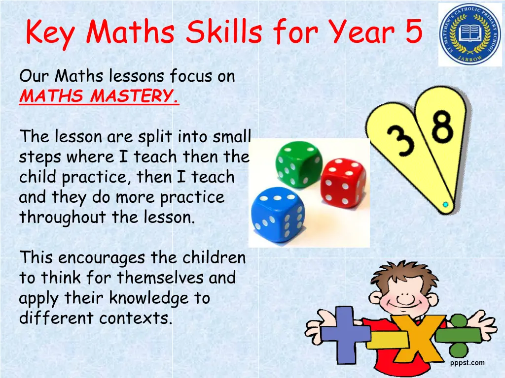 key maths skills for year 5