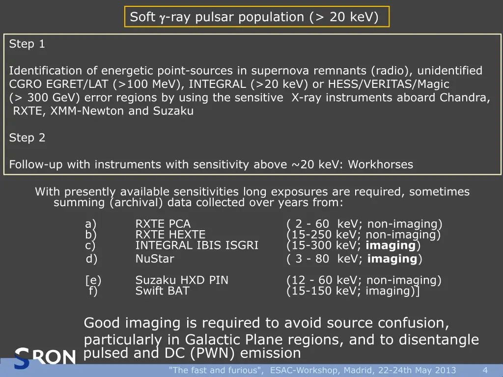 soft ray pulsar population 20 kev