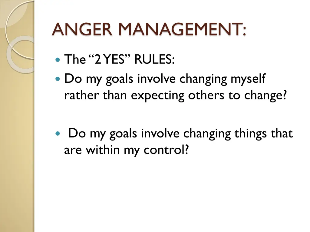 anger management 1