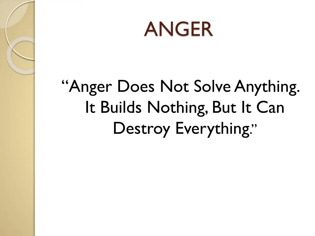 anger