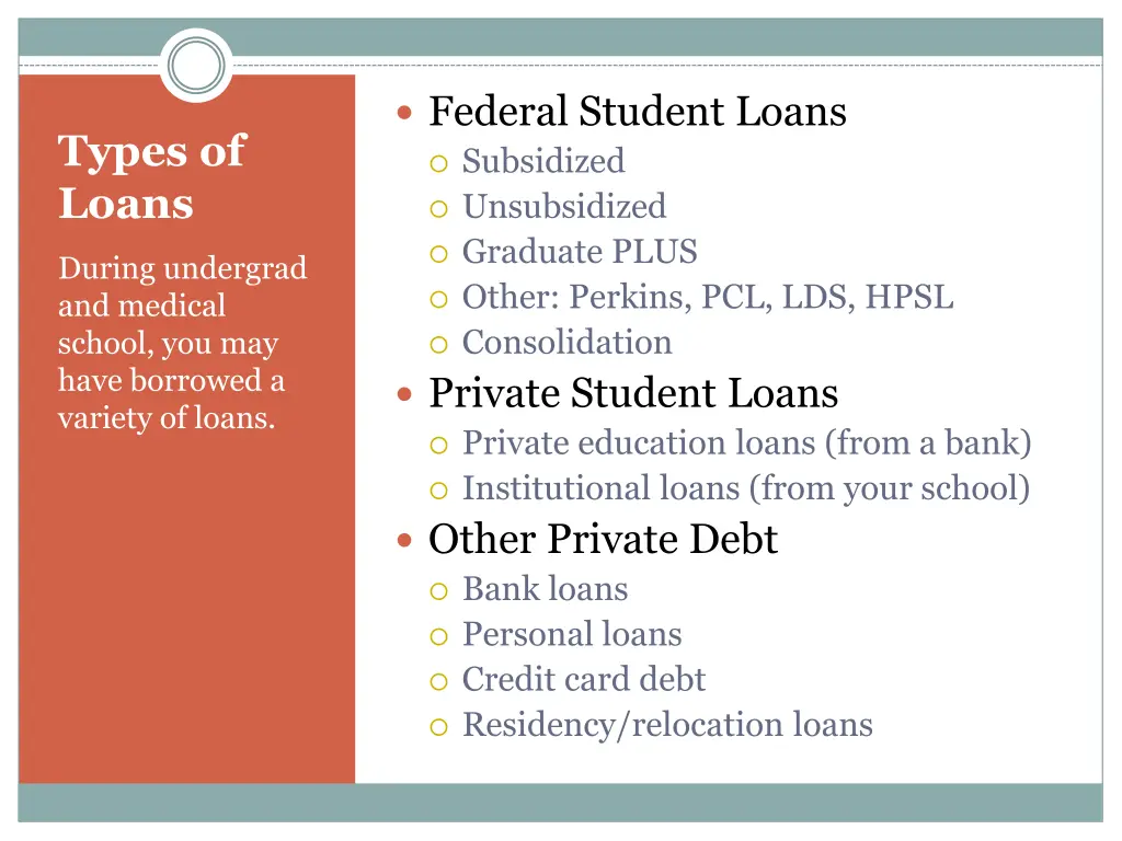 federal student loans subsidized unsubsidized