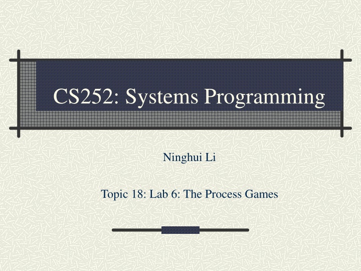 cs252 systems programming