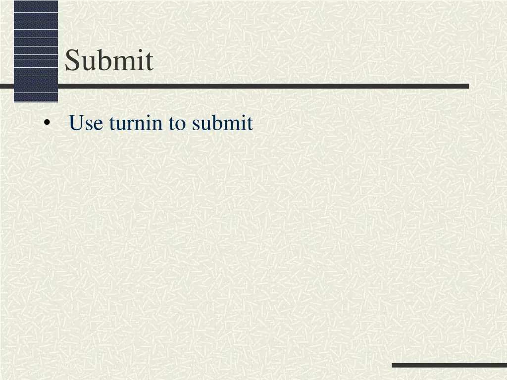 submit