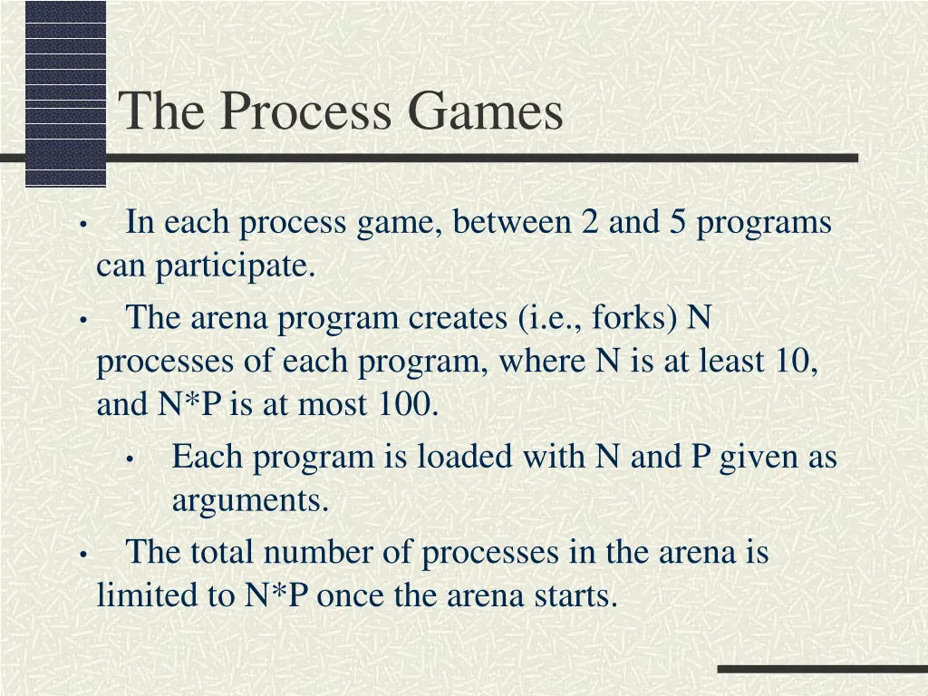 the process games