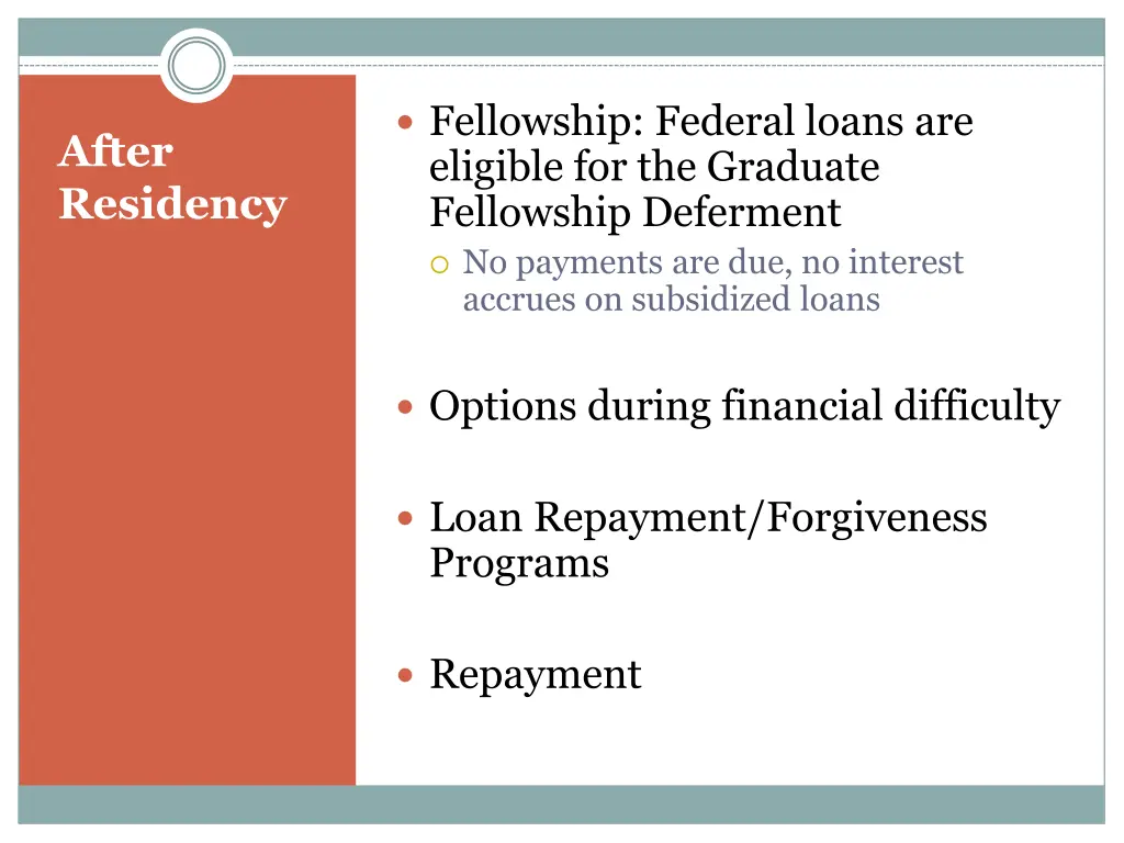 fellowship federal loans are eligible