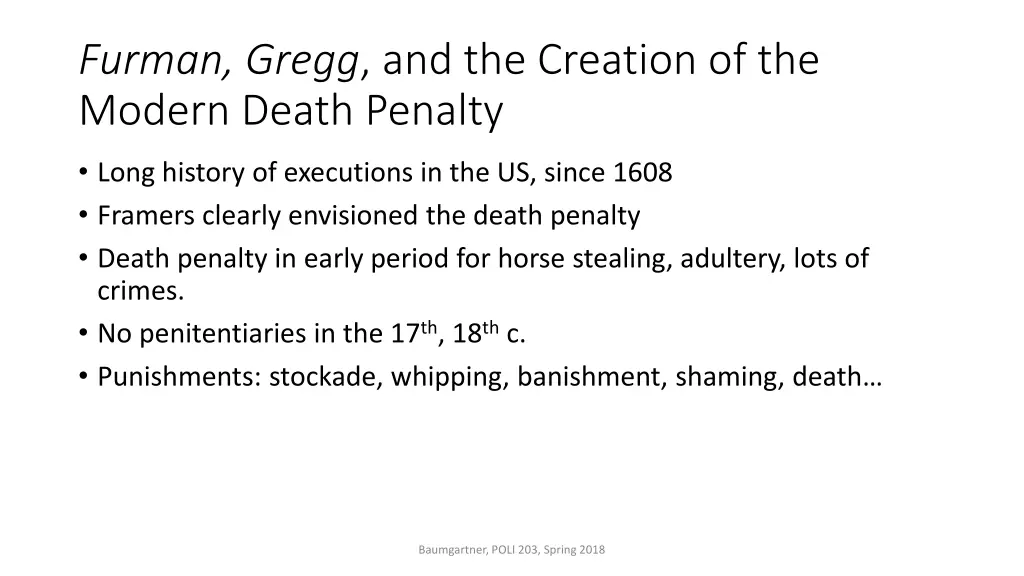 furman gregg and the creation of the modern death