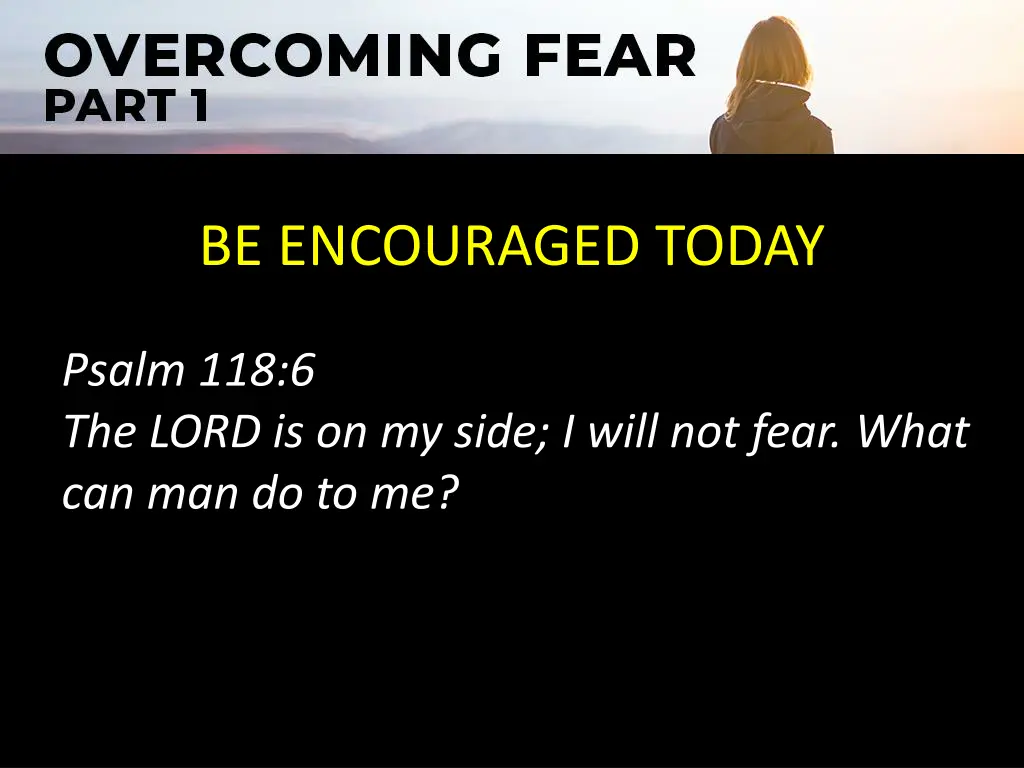 be encouraged today 3