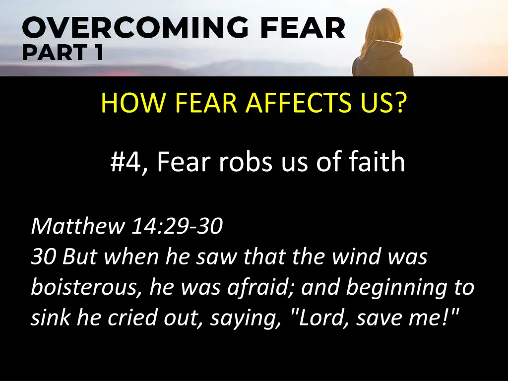 how fear affects us 5