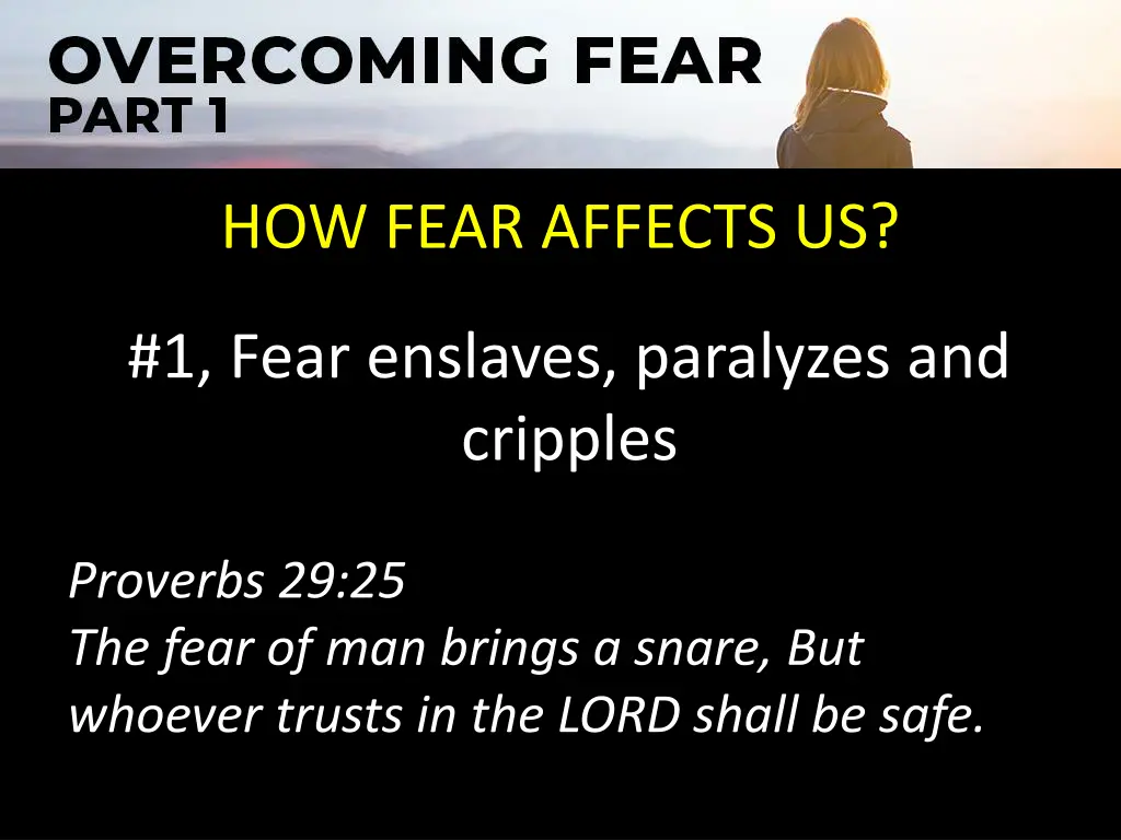 how fear affects us