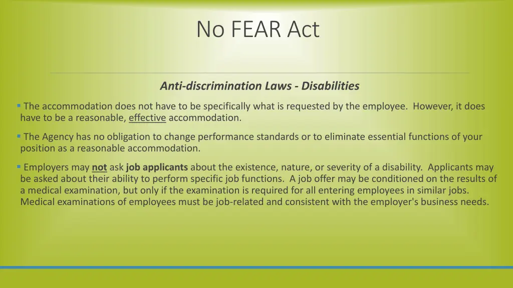 no fear act 11