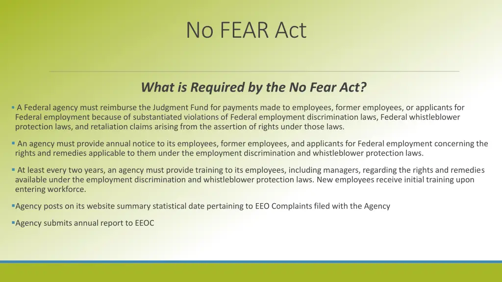 no fear act 2