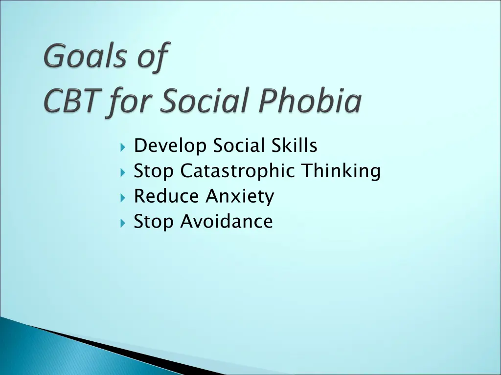 develop social skills stop catastrophic thinking