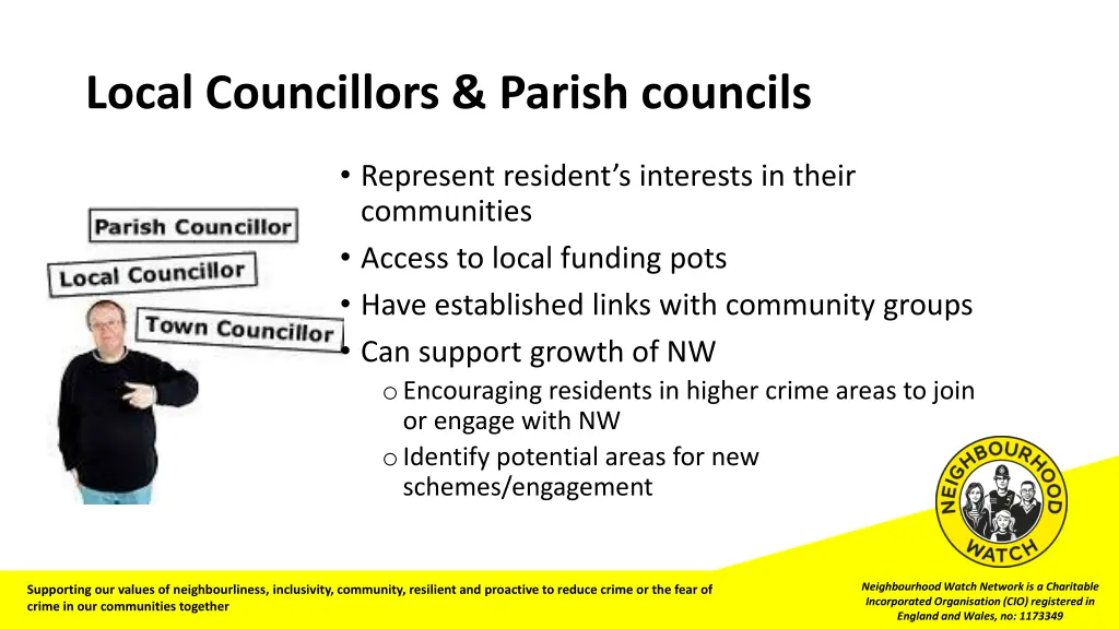 local councillors parish councils