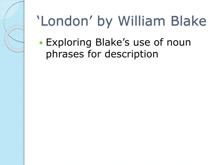 london by william blake