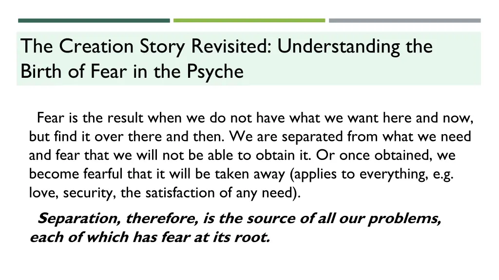 the creation story revisited understanding 1