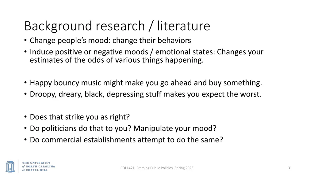 background research literature change people