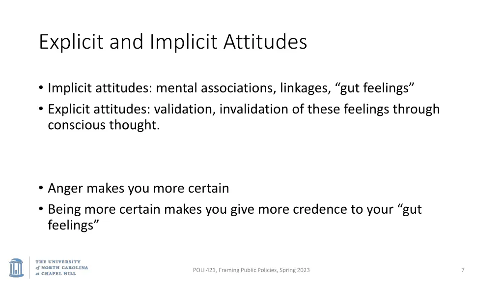 explicit and implicit attitudes