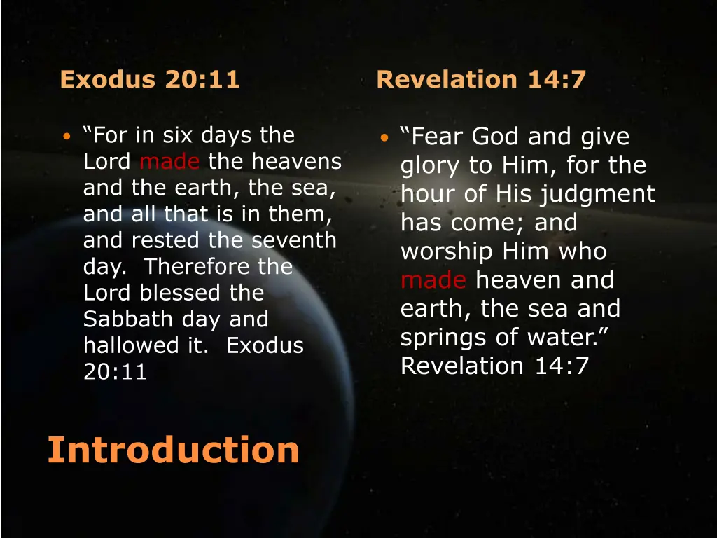 exodus 20 11 2