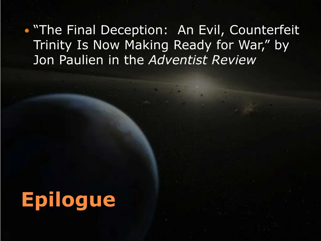 the final deception an evil counterfeit trinity