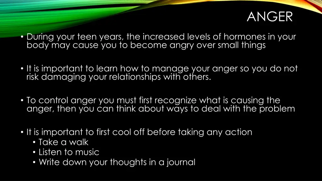 anger