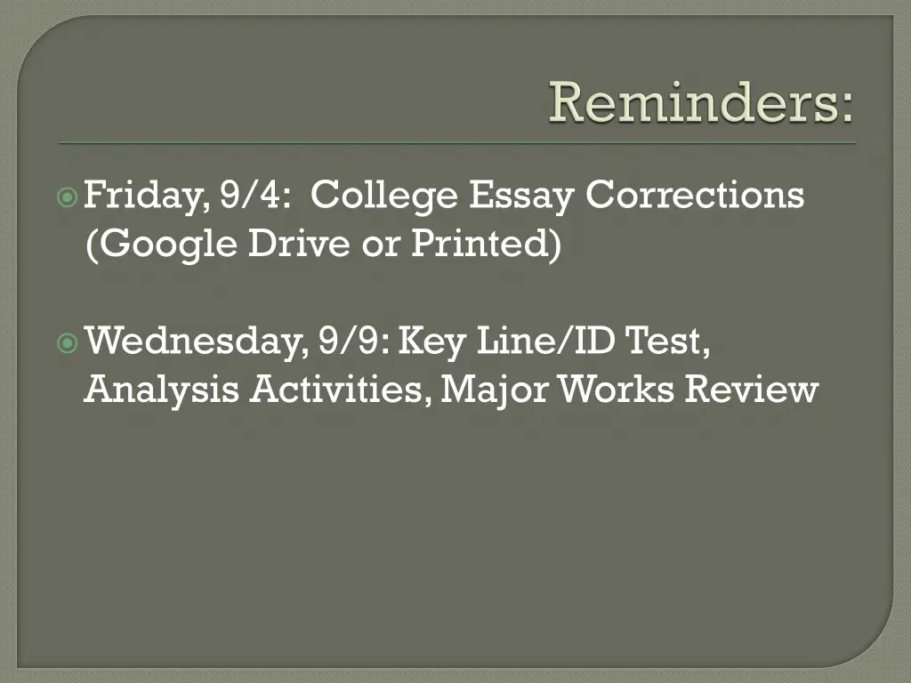 friday 9 4 college essay corrections google drive