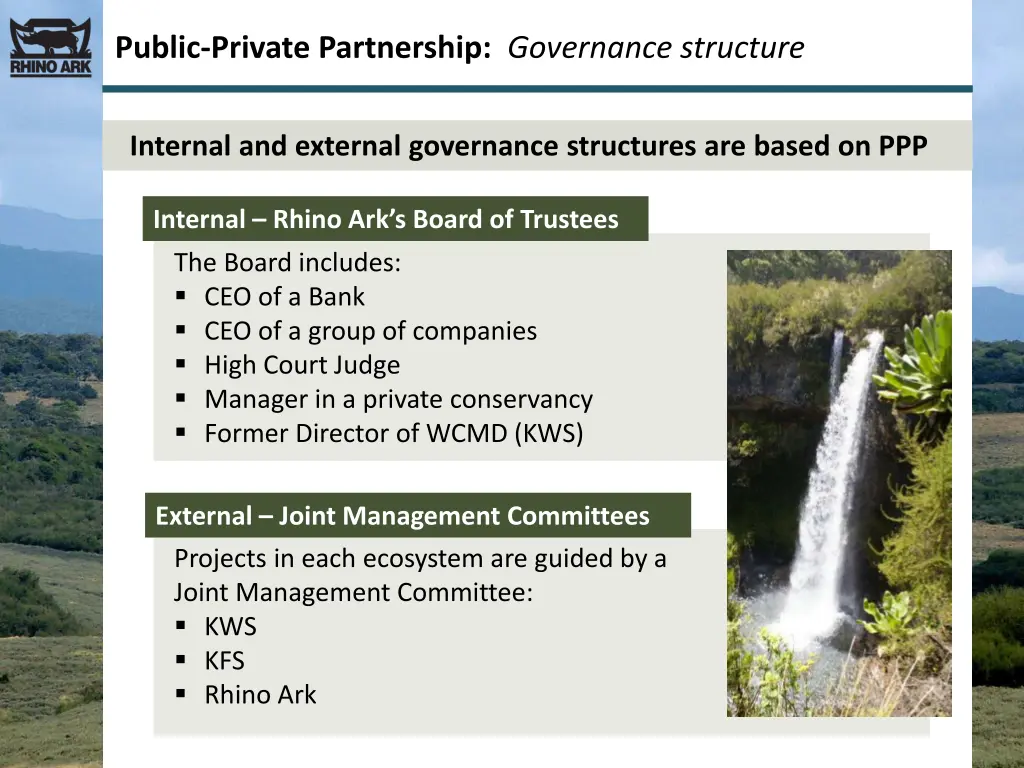 public private partnership governance structure