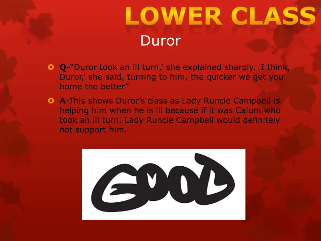 lower class 1