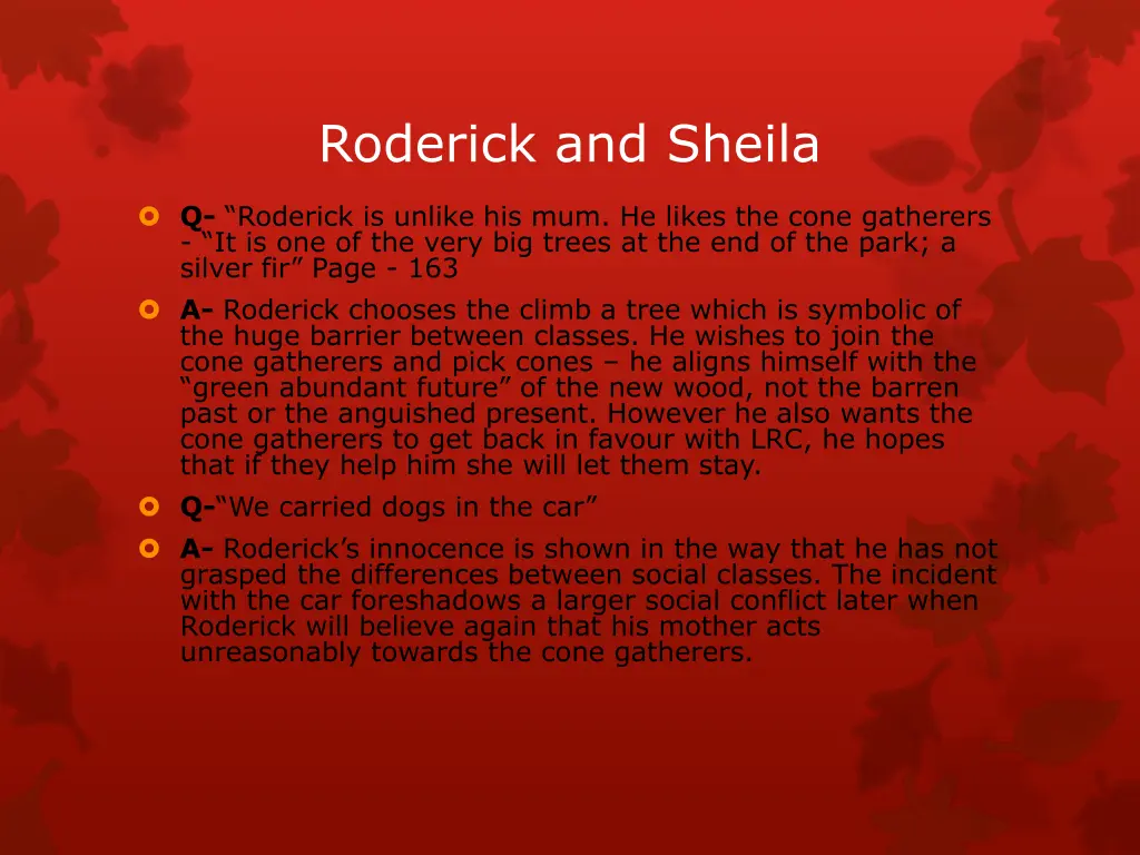 roderick and sheila