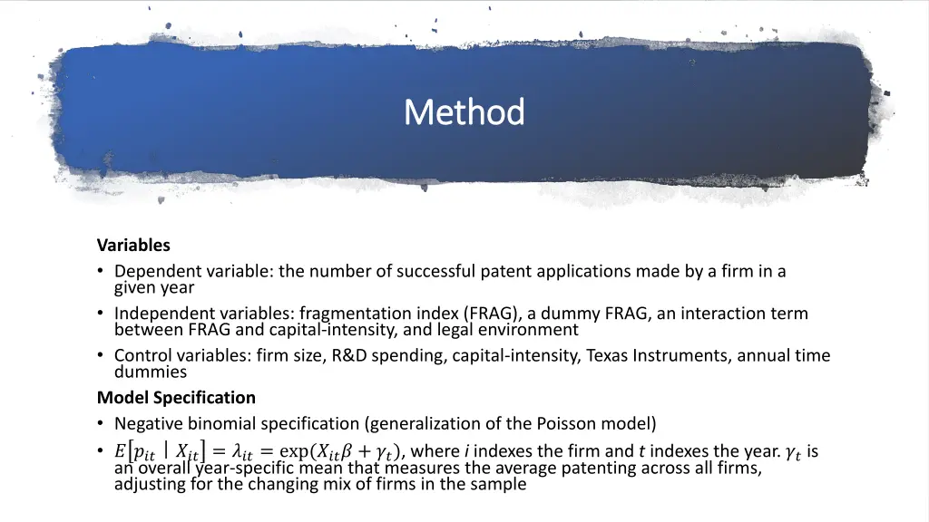 method method 1