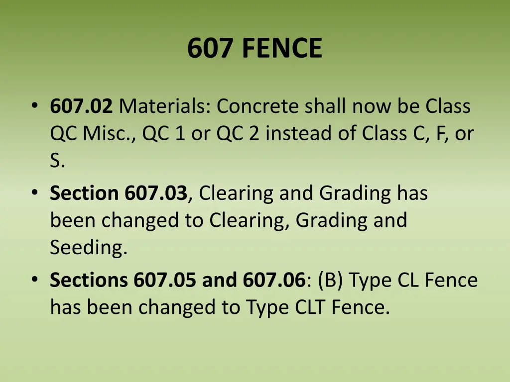 607 fence