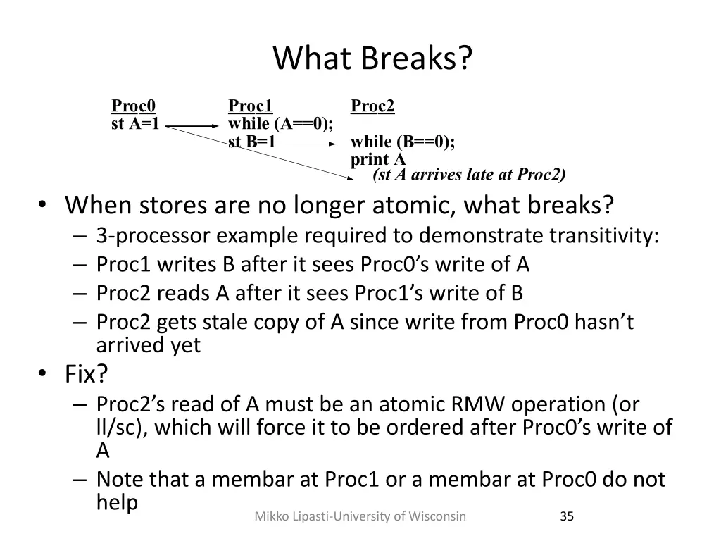 what breaks 3