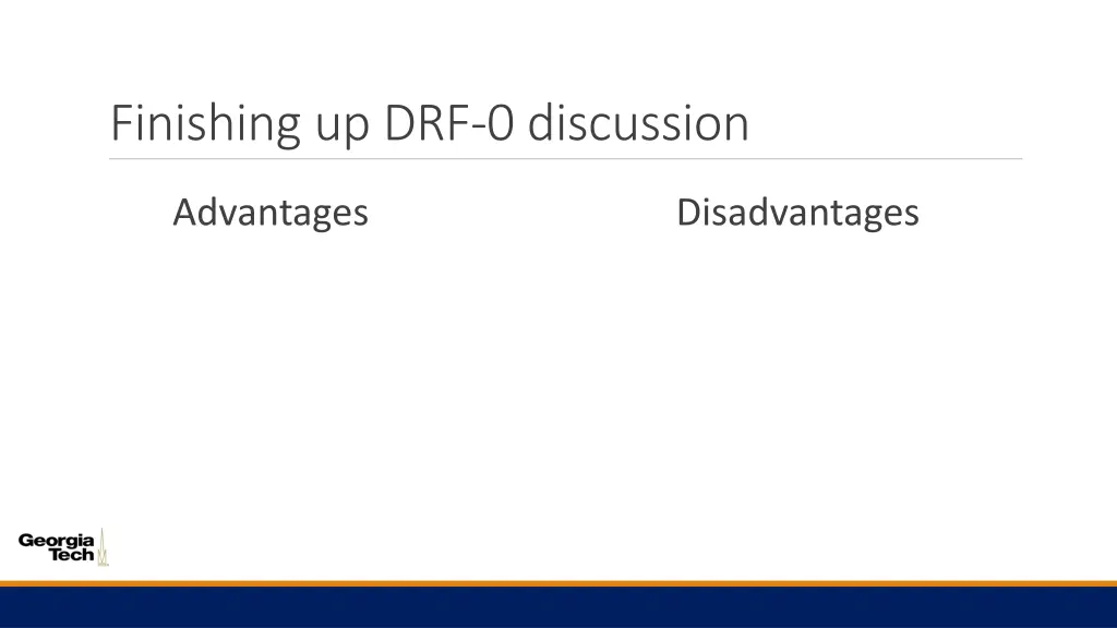 finishing up drf 0 discussion